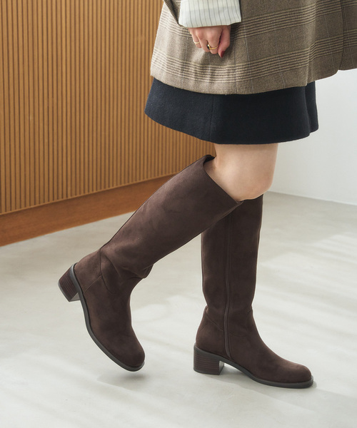 セール】5cmストレートロングブーツ（ブーツ）｜LE TALON（ルタロン