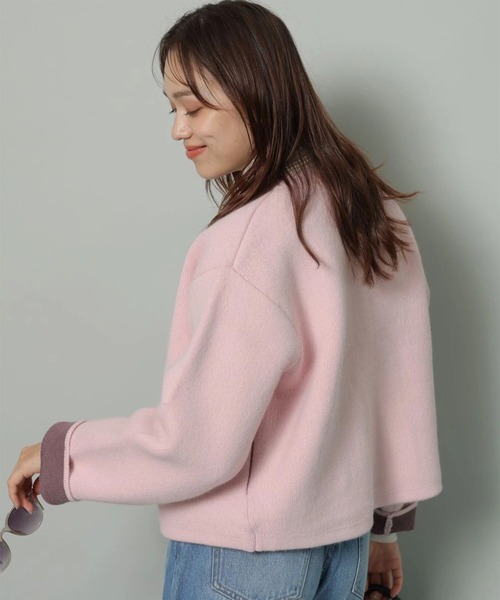 金ボタンFURニットジャケット（ニット/セーター）｜Arpege story