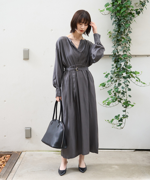 &MyuQ(アンドミューク)の「【&MyuQ/アンドミューク】THALLO ショルダーバッグ / トートバッグ(トートバッグ・レディース・キャメル/ブラック・フリー)」の5枚目の写真