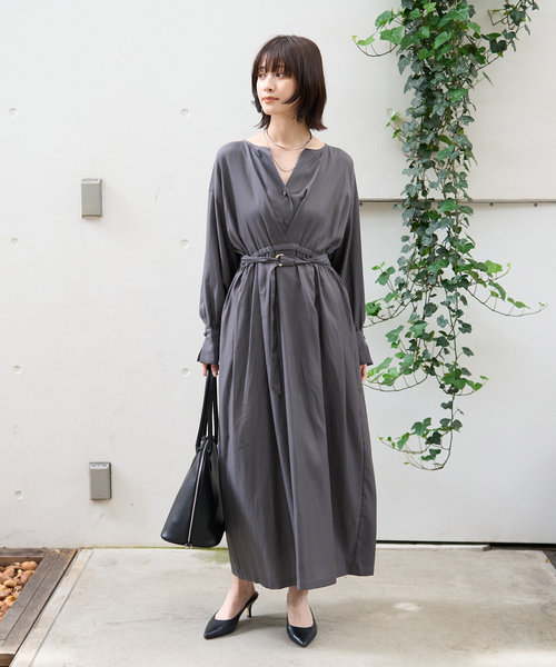 &MyuQ(アンドミューク)の「【&MyuQ/アンドミューク】THALLO ショルダーバッグ / トートバッグ(トートバッグ・レディース・キャメル/ブラック・フリー)」の7枚目の写真