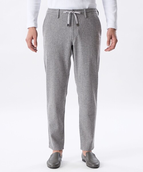 EPOCA UOMO(エポカウォモ)の「【セットアップ対応】ストライプウールパンツ(その他パンツ・メンズ・ブラック/グレー系その他2・46/48)」の4枚目の写真