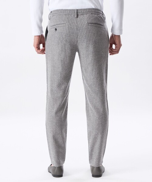 EPOCA UOMO(エポカウォモ)の「【セットアップ対応】ストライプウールパンツ(その他パンツ・メンズ・ブラック/グレー系その他2・46/48)」の6枚目の写真