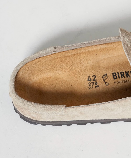 BIRKENSTOCK（ビルケンシュトック）の「BIRKENSTOCK/ビルケンシュトック NAPLES WRAPPED ネープルス フットベッド コインローファー（ローファー・メンズ・ブラック/ベージュ・40/39/41/42/37/43/36/38）」の20枚目の写真