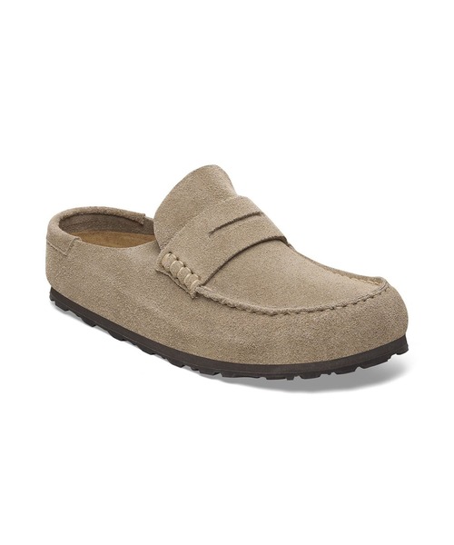 BIRKENSTOCK（ビルケンシュトック）の「BIRKENSTOCK/ビルケンシュトック NAPLES WRAPPED ネープルス フットベッド コインローファー（ローファー・メンズ・ブラック/ベージュ・40/39/41/42/37/43/36/38）」の5枚目の写真
