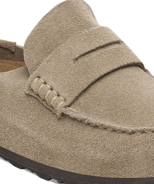 BIRKENSTOCK（ビルケンシュトック）の「BIRKENSTOCK/ビルケンシュトック NAPLES WRAPPED ネープルス フットベッド コインローファー（ローファー・メンズ・ブラック/ベージュ・40/39/41/42/37/43/36/38）」の9枚目の写真