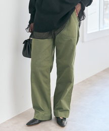 Spick & Span｜スピックアンドスパンのパンツ（グリーン・カーキ/緑色