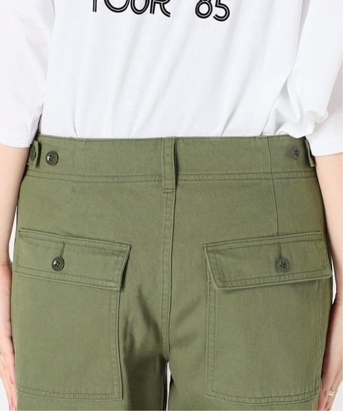 Spick & Span(スピックアンドスパン)の「《WEB限定 / 追加3》ルーズベイカーパンツ(カーゴパンツ・レディース・チャコールグレー/カーキ・40/38/34/36)」の17枚目の写真