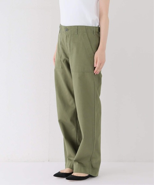 Spick & Span(スピックアンドスパン)の「《WEB限定 / 追加3》ルーズベイカーパンツ(カーゴパンツ・レディース・チャコールグレー/カーキ・40/38/34/36)」の4枚目の写真
