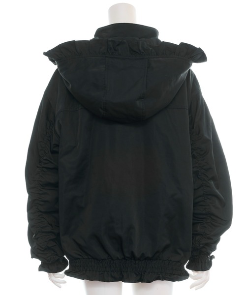 Secret Honey（シークレットハニー）の「レースアップブルゾン（ブルゾン・レディース・ブラック/オフホワイト/レッド・MEDIUM）」の16枚目の写真