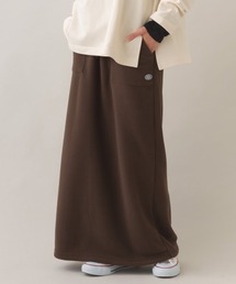 DISCUS×OMNES フリースバックスリットロングスカート