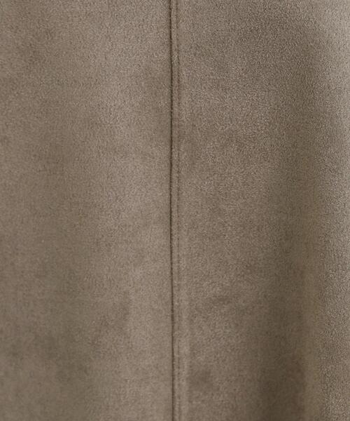 SHOO・LA・RUE(シューラルー)の「【S-LL】滑らかタッチが癖になる Aラインスエード調トップス(Tシャツ/カットソー・レディース・ブラウン系その他/サックスブルー/ホワイト・01/04/02/03)」の11枚目の写真