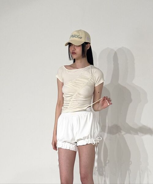 ILLIGO(イリゴ)の「ウィングホットフィックスバルーンショーツホワイト(その他パンツ・レディース・その他・SMALL/MEDIUM)」の8枚目の写真