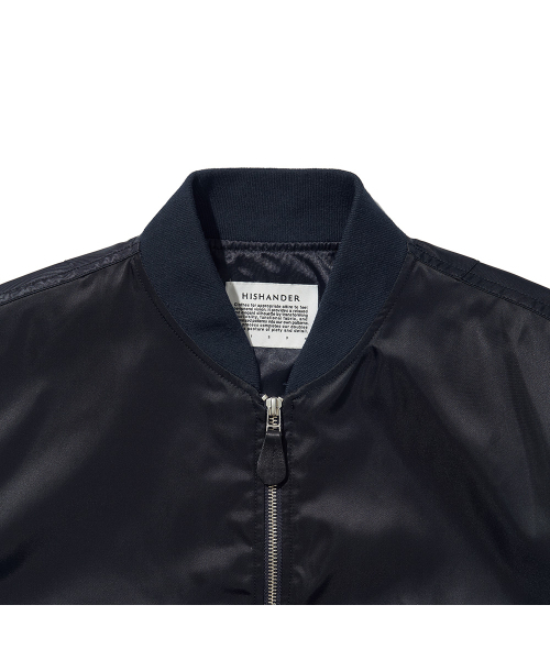 HISHANDER（ヒズハンダー）の「L-2B FLIGHT JACKET [Navy]（ブルゾン・メンズ・その他・2/3）」の4枚目の写真