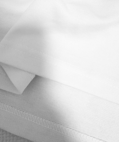 YACA(ヤーカ)の「Loose Sleeve Logo Tee/ルーズスリーブロゴT【unisex item】(Tシャツ/カットソー・レディース・ホワイト/ブラック・FREE)」の17枚目の写真