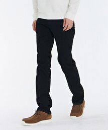 男性 ブラック ヒドゥンバンディング スリム デニムパンツ-CAZK2301B03