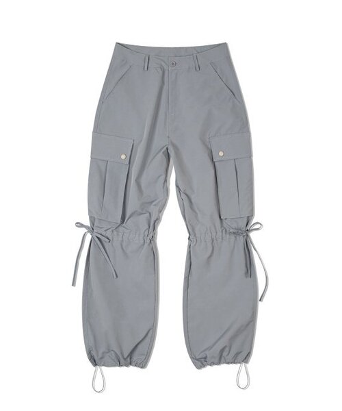 MOAA(モア)の「ナイロンリボンカーゴパンツ (FOG BLUE)(その他パンツ・レディース・その他・SMALL/MEDIUM/LARGE)」の2枚目の写真