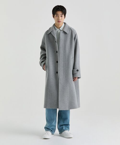 MUSINSA STANDARD（ムシンサスタンダード）の「コーティッドルーズバギーデニムパンツ[ライトインディゴ]（デニムパンツ・メンズ・その他・36/34/32/30/31/33/26/27/28/29）」の8枚目の写真