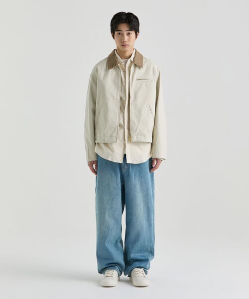 MUSINSA STANDARD（ムシンサスタンダード）の「コーティッドルーズバギーデニムパンツ[ライトインディゴ]（デニムパンツ・メンズ・その他・36/34/32/30/31/33/26/27/28/29）」の14枚目の写真