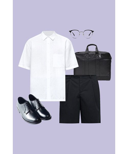 MUSINSA STANDARD（ムシンサスタンダード）の「[クールタンダード] ヒドゥンバンディングハーフスラックス [ダークグレー]（スラックス・メンズ・その他・40/38/42/26/27/28/29/36/34/32/30/31/33）」の7枚目の写真