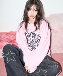 WaiKei | ダンシングスターリベットマンツーマンピンク(スウェット)