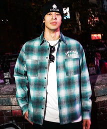 DIVINER（ディヴァイナー）の「【BlackLetter】RearEmbroideryPlaidShirt（シャツ/ブラウス）」