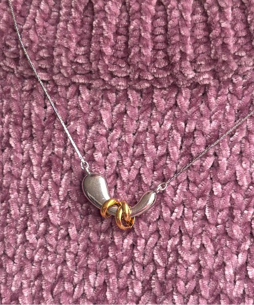 LAPUIS(ラピュイ)の「LAPUIS(ラピュイ) Flow Coil necklace(ネックレス・レディース・マルチ/ゴールド・FREE)」の8枚目の写真