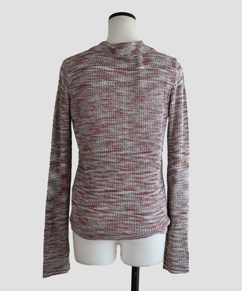 Marient（マリエント）の「ミックスポロニットCD（ニット/セーター・レディース・ブラック/ブラウン・FREE）」の13枚目の写真