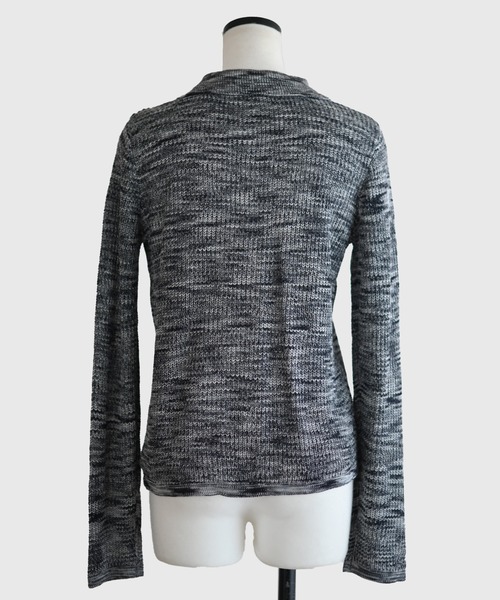 Marient（マリエント）の「ミックスポロニットCD（ニット/セーター・レディース・ブラック/ブラウン・FREE）」の20枚目の写真