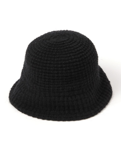 LEPSIM（レプシィム）の「サーモニットハット　604769（ハット・レディース・ブラック/アイボリー・ONE SIZE）」の15枚目の写真