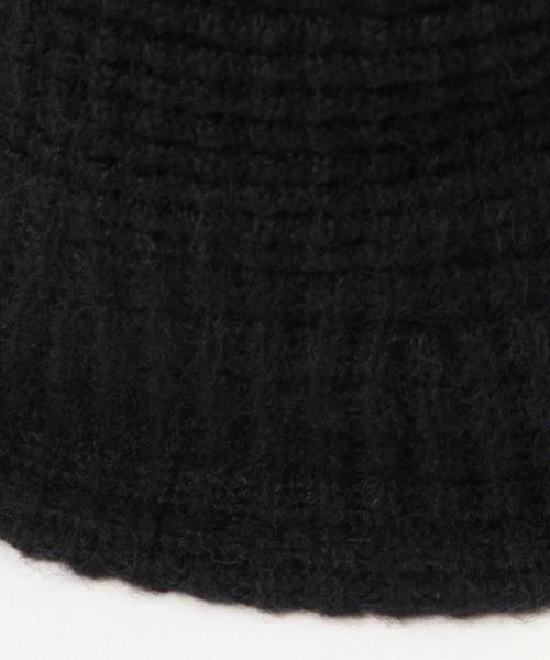 LEPSIM（レプシィム）の「サーモニットハット　604769（ハット・レディース・ブラック/アイボリー・ONE SIZE）」の9枚目の写真