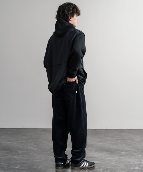 HUF ハフ CROMER CORDUROY PANT ワンポイントロゴ刺繍入りコーデュロイ