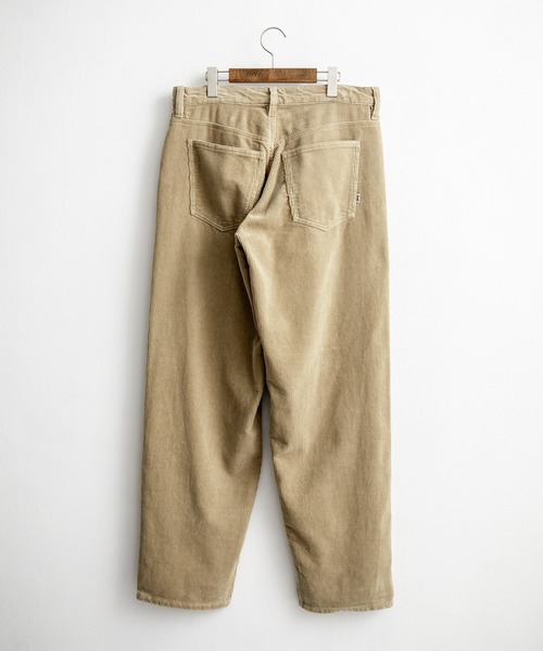 HUF ハフ CROMER CORDUROY PANT ワンポイントロゴ刺繍入りコーデュロイ