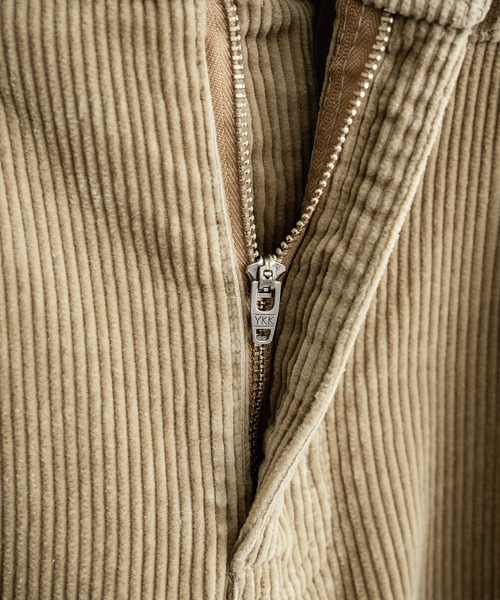 HUF（ハフ）の「HUF ハフ CROMER CORDUROY PANT ワンポイントロゴ刺繍入りコーデュロイテーパードワイドパンツ（その他パンツ・メンズ・サンドベージュ/ネイビー/ブラック・30/32/34）」の6枚目の写真