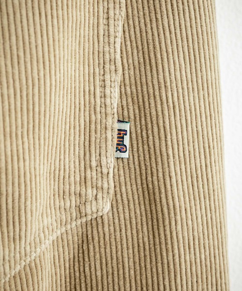 HUF（ハフ）の「HUF ハフ CROMER CORDUROY PANT ワンポイントロゴ刺繍入りコーデュロイテーパードワイドパンツ（その他パンツ・メンズ・サンドベージュ/ネイビー/ブラック・30/32/34）」の10枚目の写真