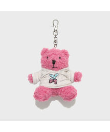 PHYSICAL DEPARTMENT（フィジカル デパートメント）の「[2PACK] マンデールーチン ベア キーホルダー_ピンク（キーケース/キーアクセサリー）」