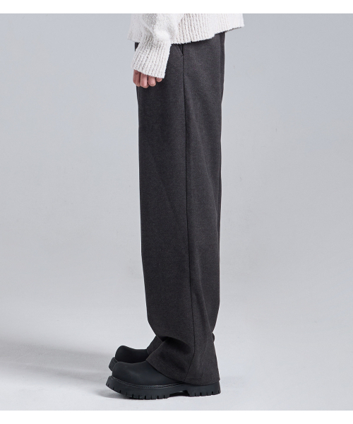 BUTTON SEOUL（ボタンソウル）の「ダブルボタンツイードテクスチャースラックス（チャコール）（スラックス・メンズ・その他・X-LARGE/MEDIUM/LARGE）」の4枚目の写真