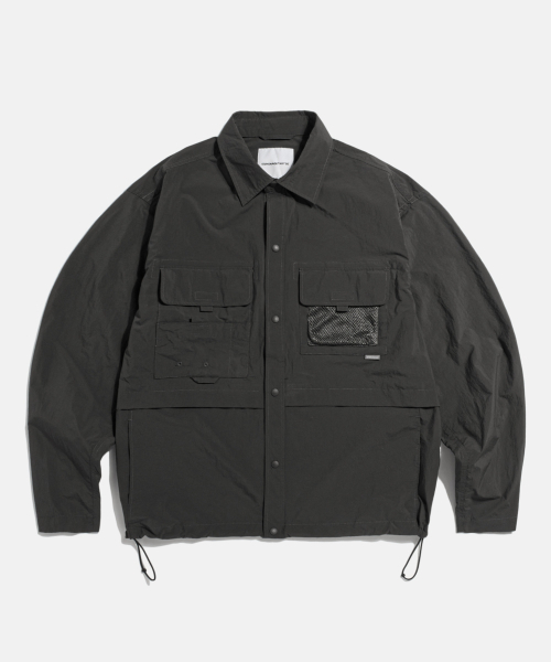 ESPIONAGE(エスピオナジ)の「Multi Pocket Angler Shirt Ink Black(シャツ/ブラウス・レディース・その他・MEDIUM/LARGE/X-LARGE)」の1枚目の写真