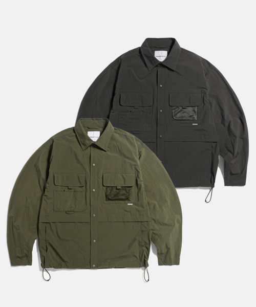 ESPIONAGE(エスピオナジ)の「Multi Pocket Angler Shirt Ink Black(シャツ/ブラウス・レディース・その他・MEDIUM/LARGE/X-LARGE)」の3枚目の写真