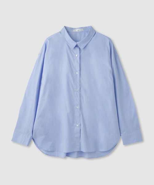 Mac-House(マックハウス)の「レギュラーカラーオーバーサイズシャツ(シャツ/ブラウス・レディース・ピンク/ネイビー/サックスブルー・FREE)」の19枚目の写真