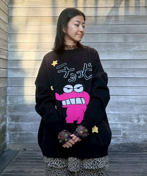 セール】【クレヨンしんちゃん】チョコビ ニット（ニット/セーター