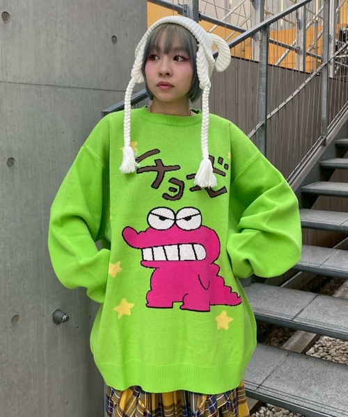 セール】【クレヨンしんちゃん】チョコビ ニット（ニット/セーター