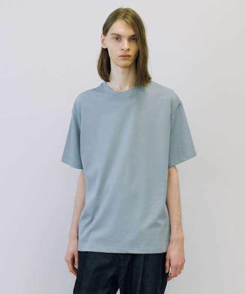 ENDOOR(エンドア)の「Supima premium 1/2 T-shirt (blue)(Tシャツ/カットソー・メンズ・その他・1/2)」の1枚目の写真