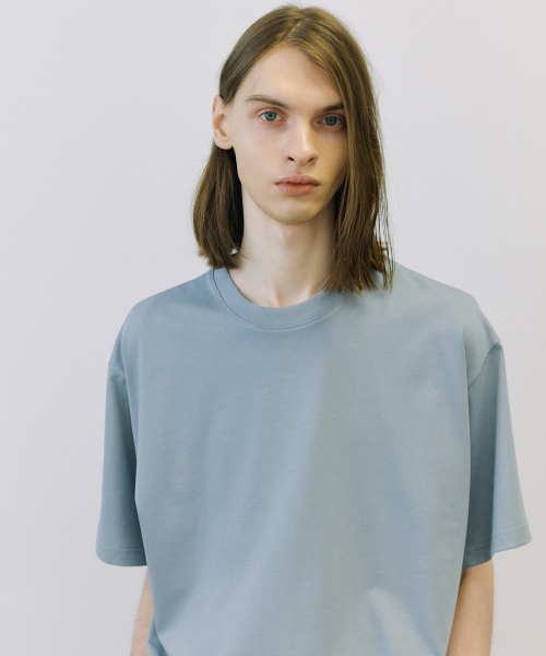 ENDOOR(エンドア)の「Supima premium 1/2 T-shirt (blue)(Tシャツ/カットソー・メンズ・その他・1/2)」の8枚目の写真