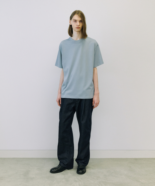 ENDOOR(エンドア)の「Supima premium 1/2 T-shirt (blue)(Tシャツ/カットソー・メンズ・その他・1/2)」の7枚目の写真