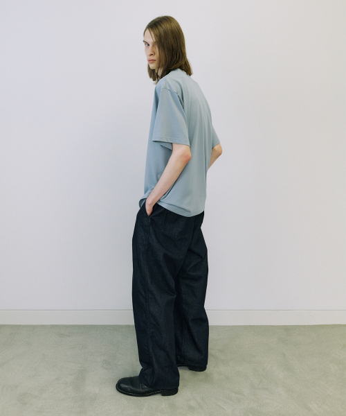 ENDOOR(エンドア)の「Supima premium 1/2 T-shirt (blue)(Tシャツ/カットソー・メンズ・その他・1/2)」の6枚目の写真