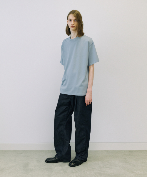 ENDOOR(エンドア)の「Supima premium 1/2 T-shirt (blue)(Tシャツ/カットソー・メンズ・その他・1/2)」の4枚目の写真
