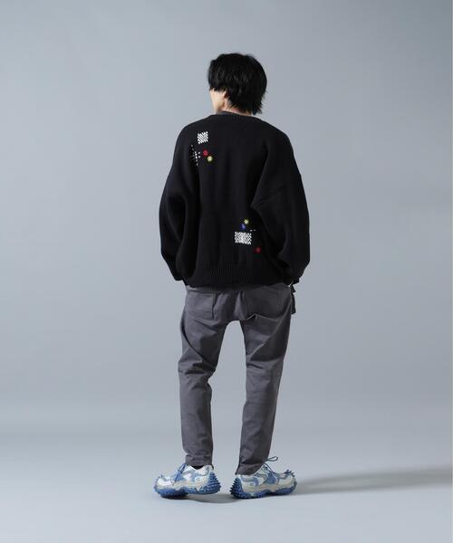 DANKE SCHON(ダンケシェーン)の「【WEB&DEPOT限定】DankeSchon/ダンケシェーン/HAND STITCH KNIT CARDIGAN(カーディガン/ボレロ・レディース・ベージュ/ブラック/その他18・L/M)」の9枚目の写真