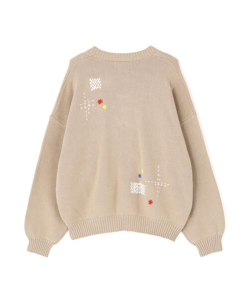 DANKE SCHON(ダンケシェーン)の「【WEB&DEPOT限定】DankeSchon/ダンケシェーン/HAND STITCH KNIT CARDIGAN(カーディガン/ボレロ・レディース・ベージュ/ブラック/その他18・L/M)」の17枚目の写真