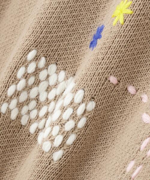 DANKE SCHON(ダンケシェーン)の「【WEB&DEPOT限定】DankeSchon/ダンケシェーン/HAND STITCH KNIT CARDIGAN(カーディガン/ボレロ・レディース・ベージュ/ブラック/その他18・L/M)」の22枚目の写真