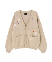 DANKE SCHON | 【WEB&DEPOT限定】DankeSchon/ダンケシェーン/HAND STITCH KNIT CARDIGAN(カーディガン/ボレロ)